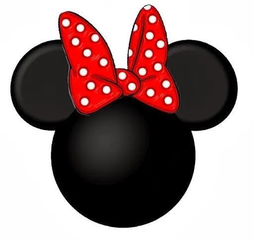 Moños y siluetas de Minnie. | Disney Coloring Samples | Pinterest