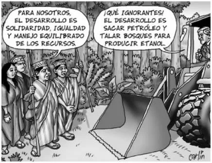 Indigenas en caricatura - Imagui