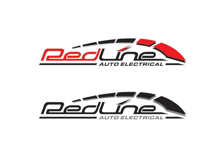 redline auto electrical logo by sammi321 on DeviantArt