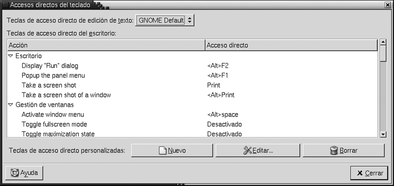 Referencia 2 Personalización del escritorio de GNOME (Escritorio ...