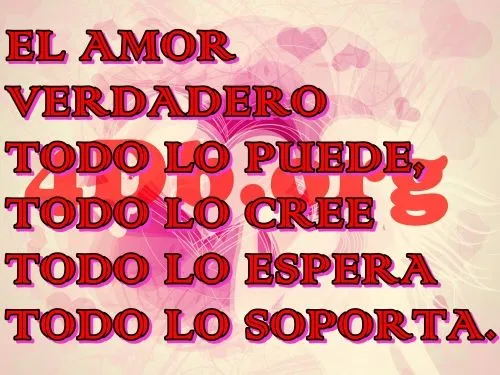 Reflexiones de amor verdadero - Imagui
