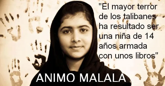 Reflexiones en el diván: MALALA YUSUFZAI: Una intensa luz en la ...