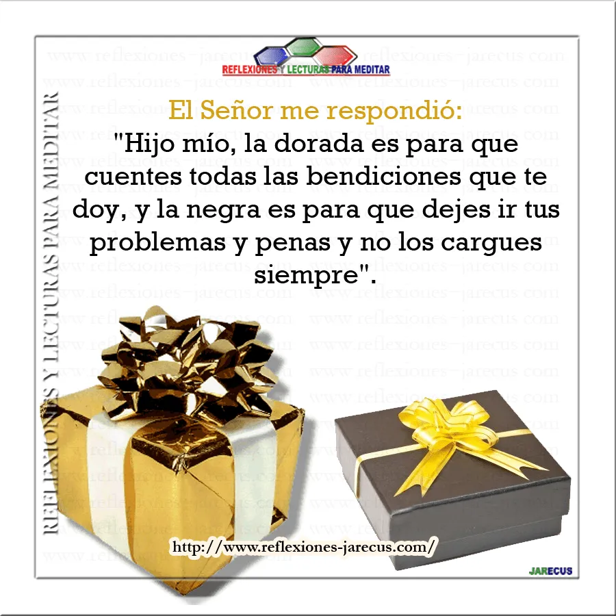 Reflexiones y Lecturas para Meditar: Regalo de Dios - Las dos cajas