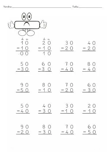 REFUERZO MATEMATICAS SEGUNDO PRIMARIA PARA IMPRIMIR | infantil 2.0