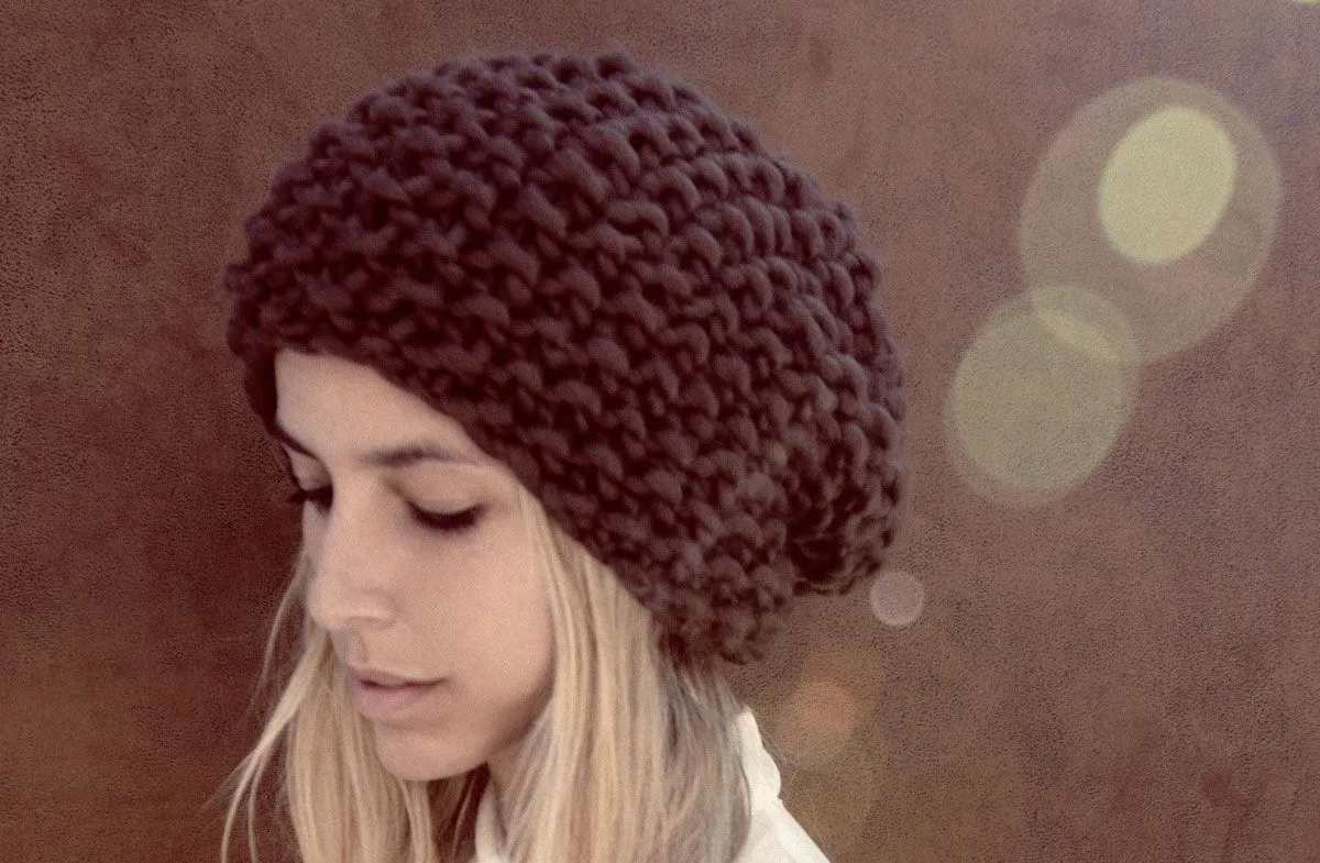 Tejer un gorro de lana - Imagui