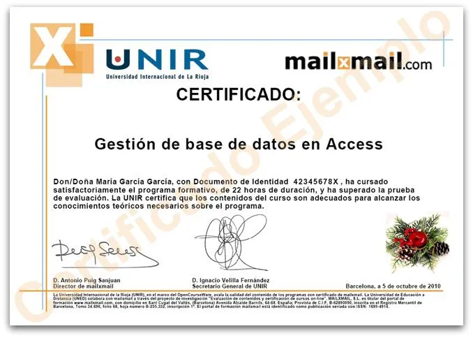 Por qué no te regalas un certificado universitario estas Navidades ...