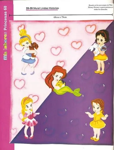 de regalo moldes princesas bebe descargar click aqui