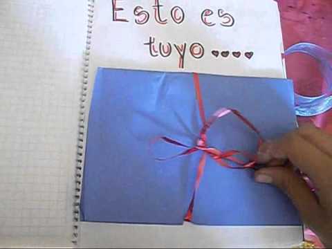regalo para mi novio!! 2 ANIVERSARIO=¨) - YouTube