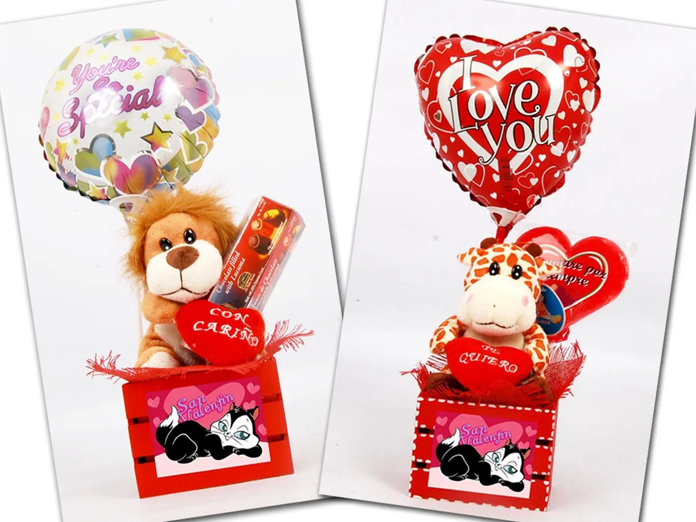 Encuentra tu regalo perfecto: Peluches y chocolates