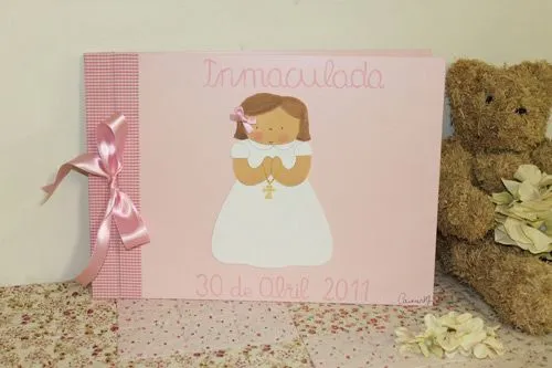 Regalos comunión: álbumes de fotos personalizados > Decoracion ...