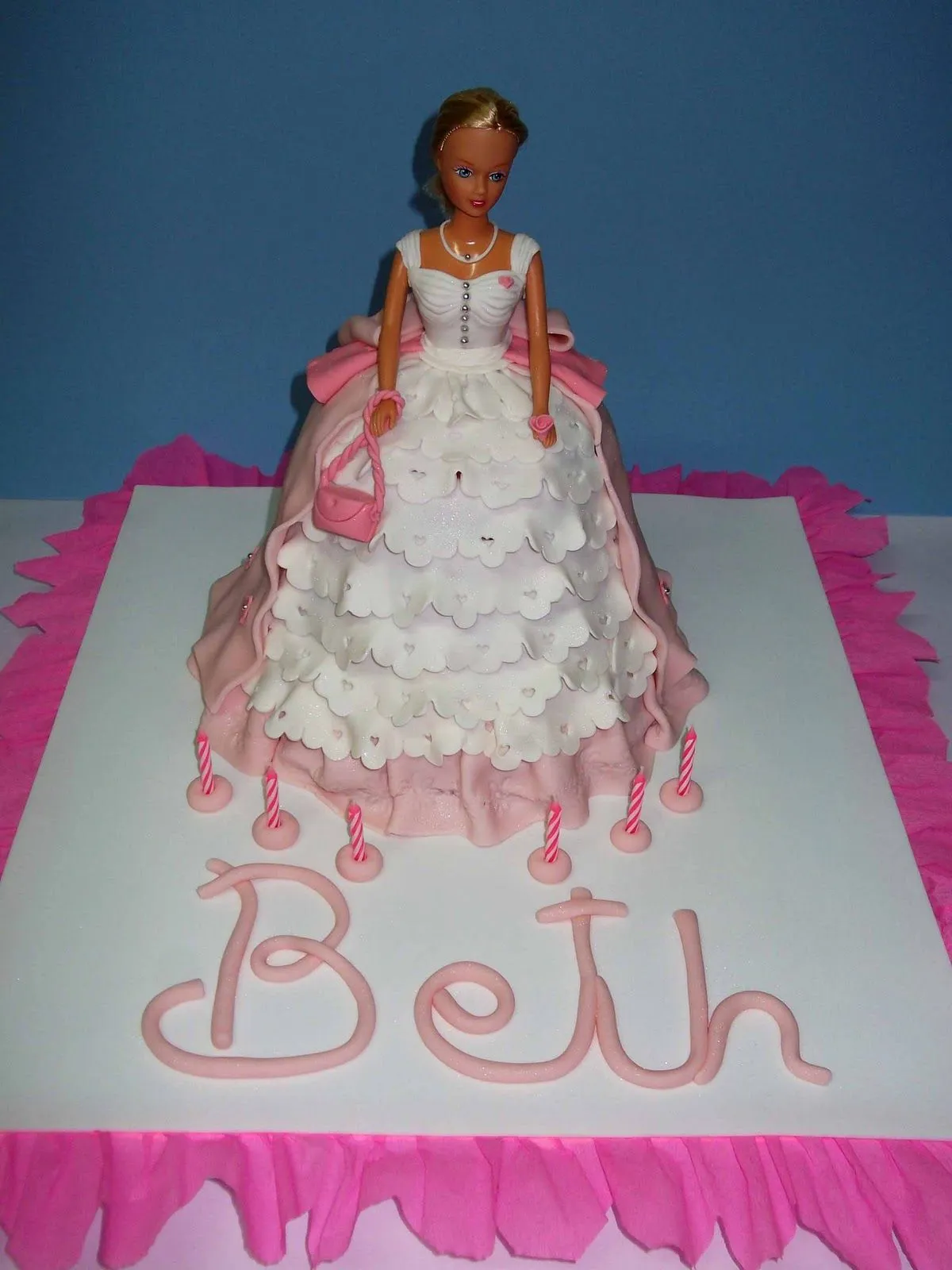 REGINA - TARTAS CON ARTE: Tarta princesa para Beth.