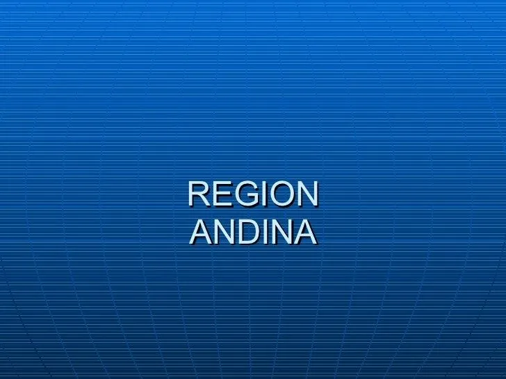 Region Andina