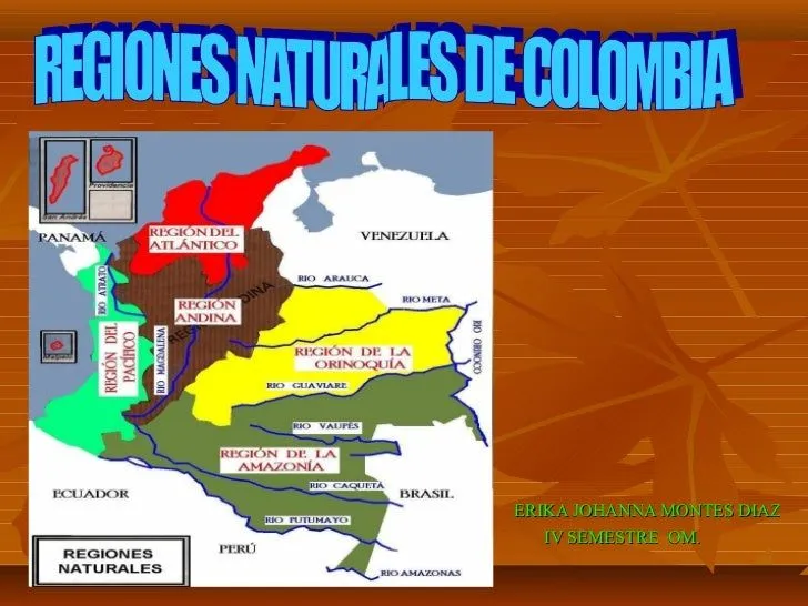 regiones naturales de colombia