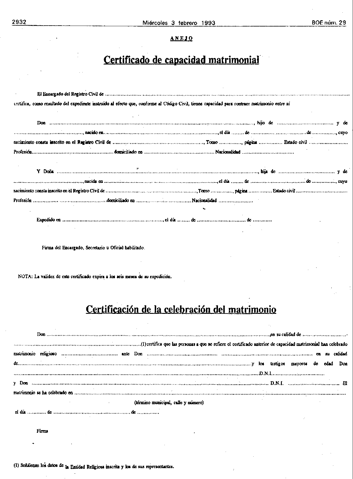 Registro Civil - Resoluciones y Legislación