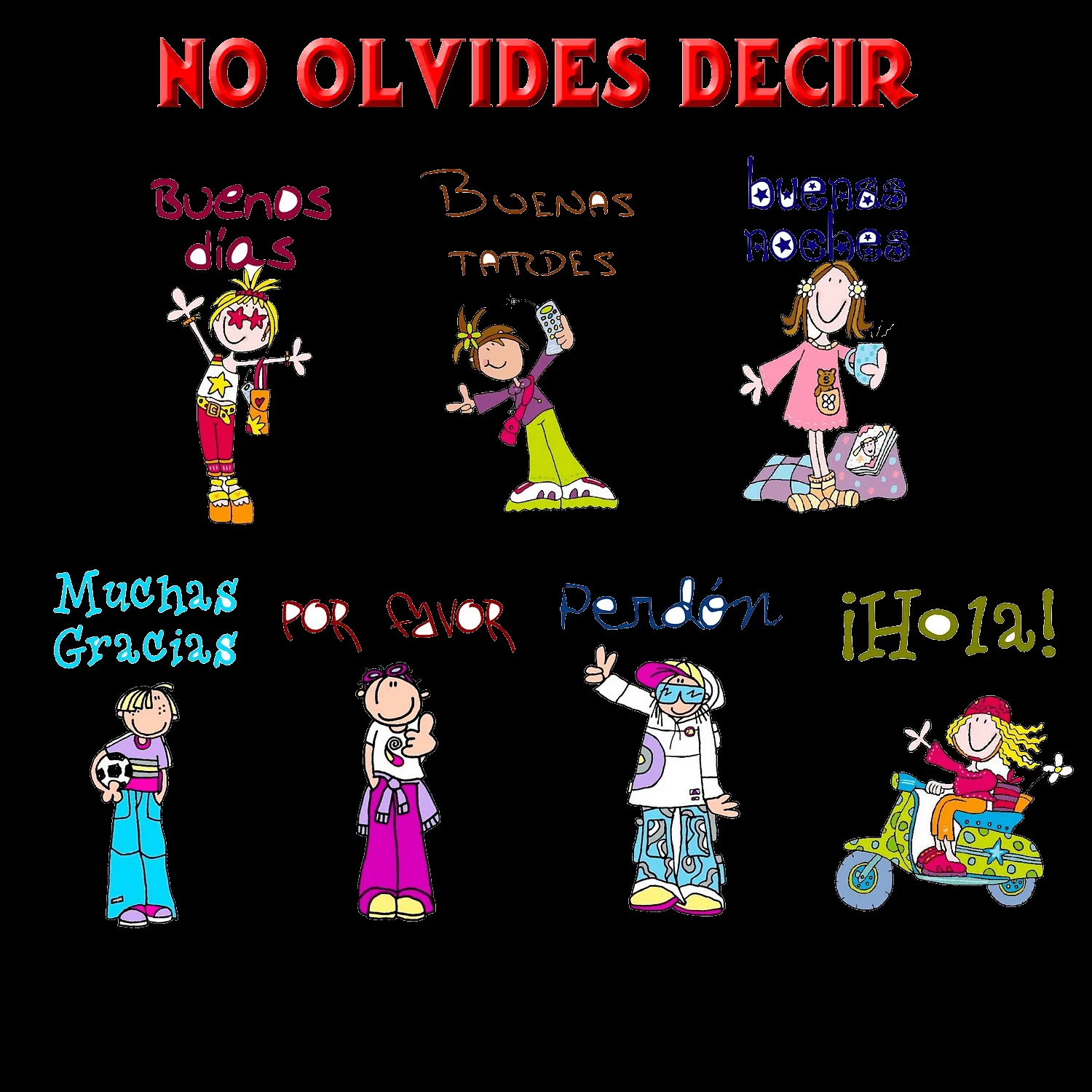 Las reglas de cortesía - Ciclo Escolar