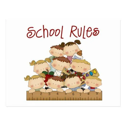 Reglas de la escuela postal | Zazzle