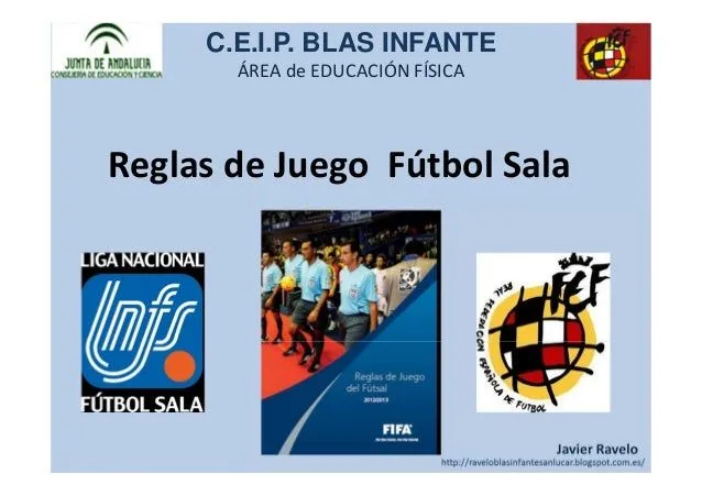 Reglas fútbol sala