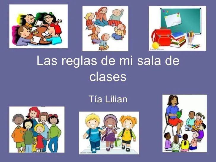 Las reglas de mi sala de clases