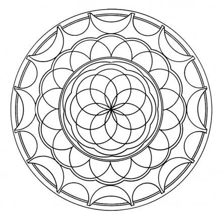 Mandala para Colorear