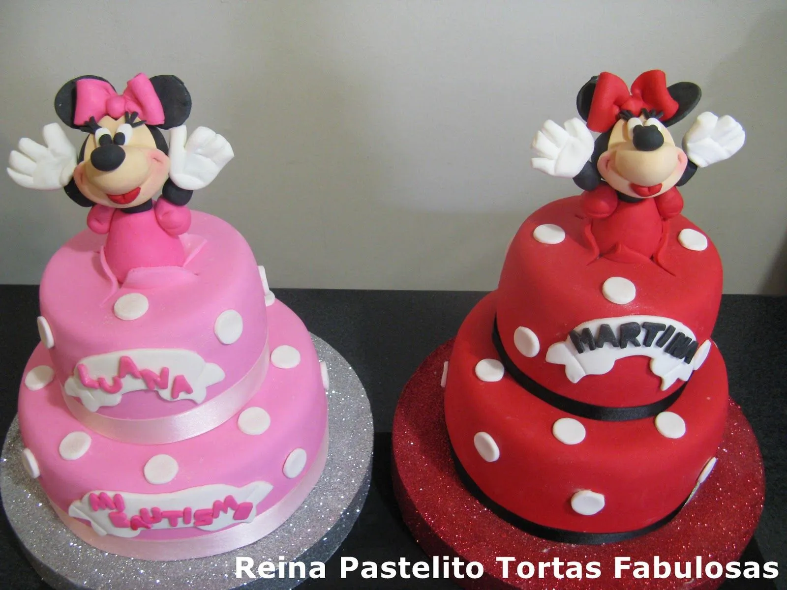 Reina Pastelito Cupcakes Tortas: Torta Minnie Mouse