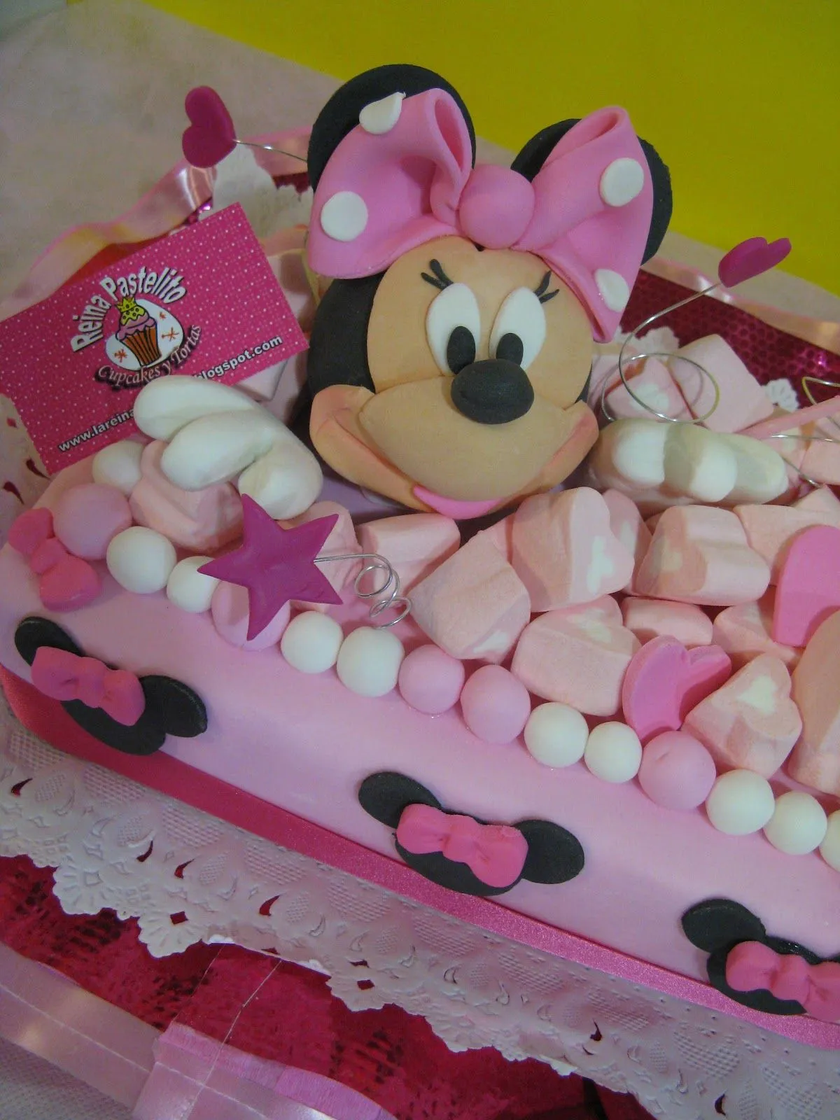 Reina Pastelito Cupcakes Tortas: Torta Minnie Mouse Reina Pastelito