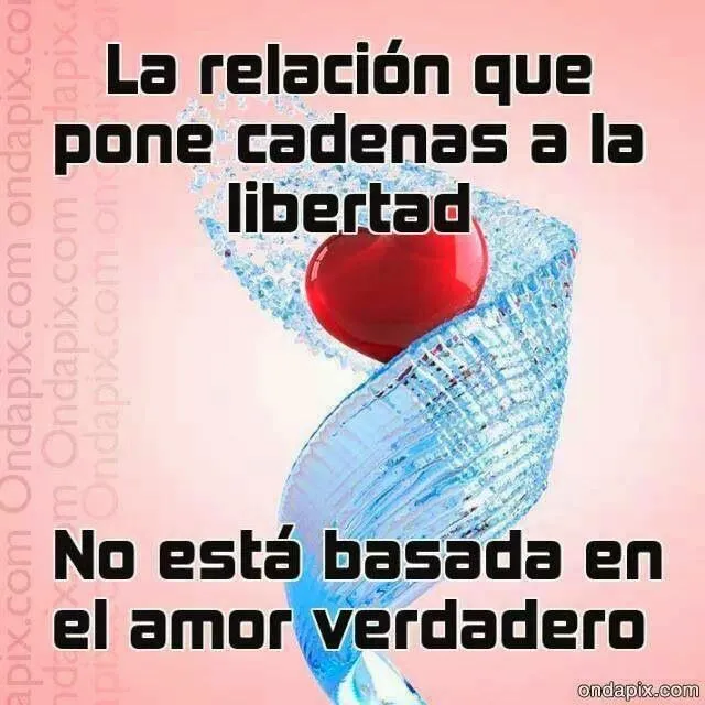 La relación que pone cadenas ....... | Cartas de amor y pasión