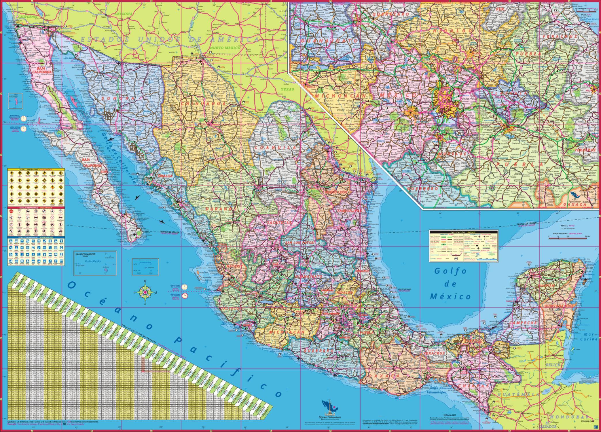 Related Pictures Mapa De La Republica Mexicana Con Division ...