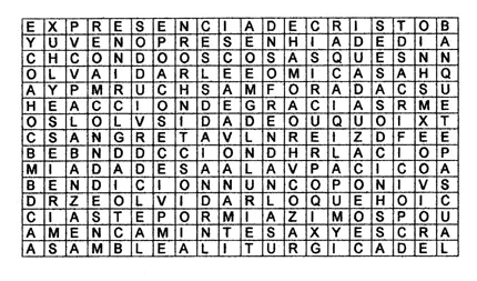 Reli Casas Nuevas - Dep. Reli.+ IES Casas Nuevas +: Sopa de Letras ...