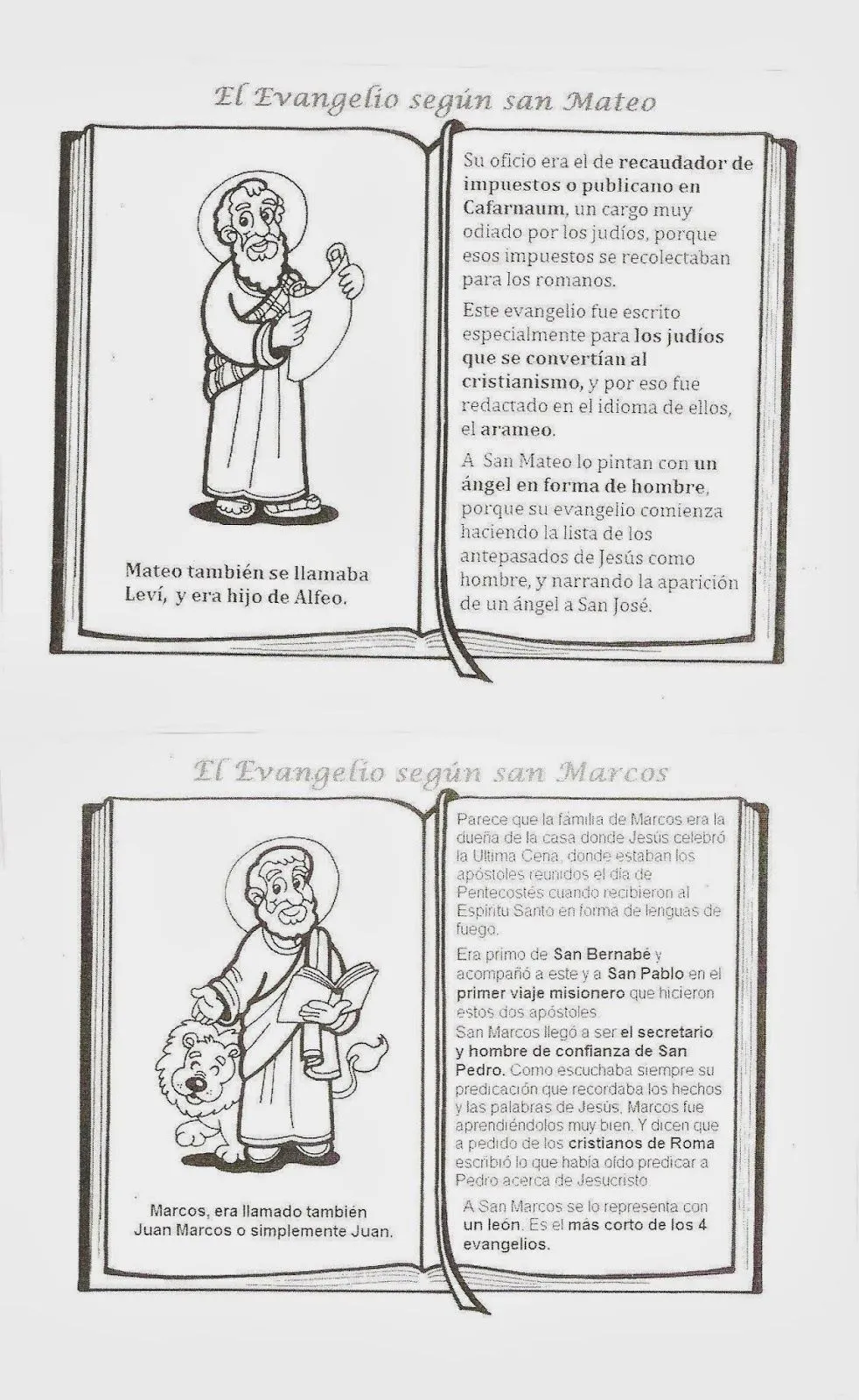 RELIALBA: LOS 4 EVANGELISTAS.