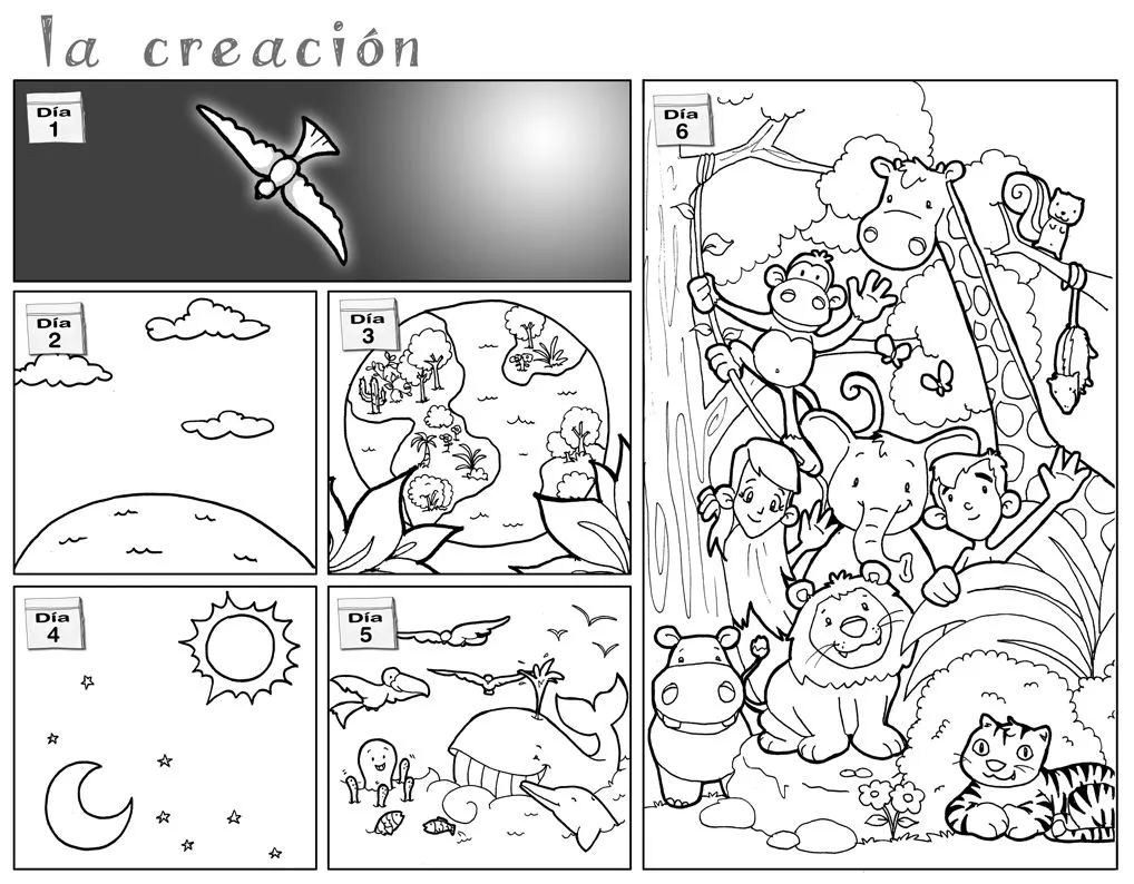 ReliArtes: La creación (Viñetas)