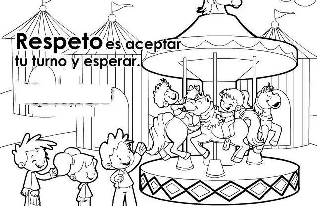 RelideSol: DIBUJOS PARA COLOREAR EDUCANO EN VALORES