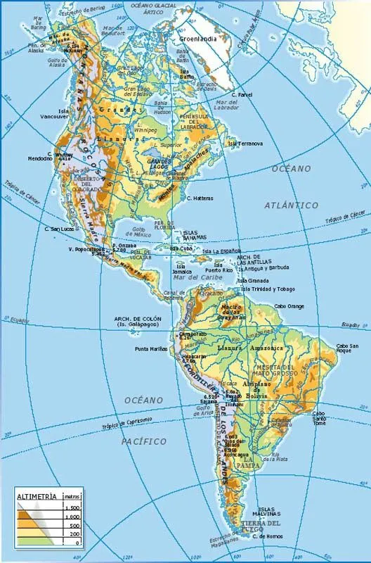 Relieve | conociendoamericablog