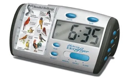 Reloj alarma que te despierta con sonidos de pájaros!