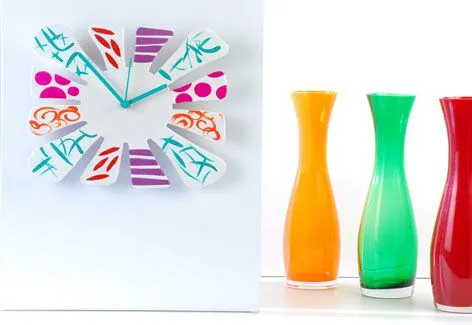 Cómo hacer un reloj decorativo