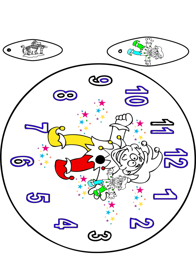 Reloj Dibujo Infantil Pictures