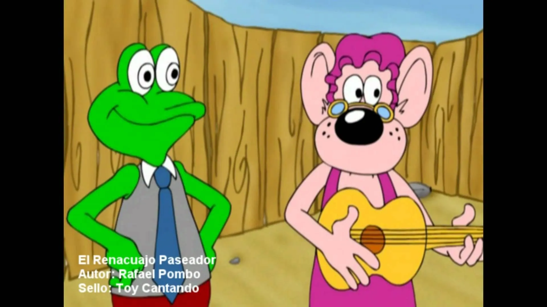 El Renacuajo Paseador (Rin Rin Renacuajo) - DVD Los Cuentos de Rafael Pombo | Childhood, Rin, Childhood memories