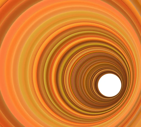 render 3D abstracto fondo circular en colores naranja — Foto stock ...