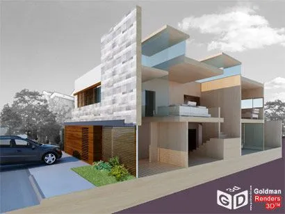 Render 3D, Casa CSZ