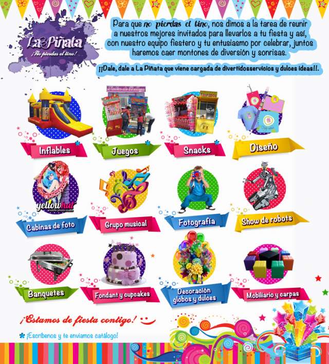 Renta de inflables y servicios para fiestas - Puebla, Mexico ...