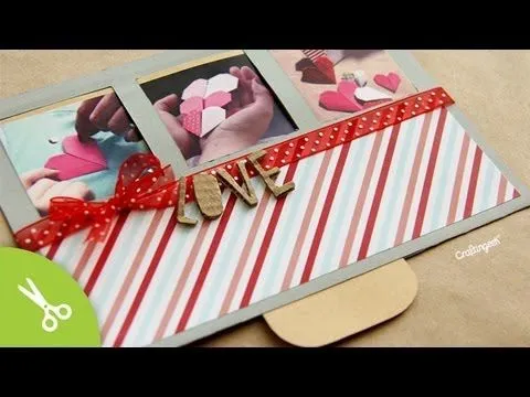 Repeat Minibook - idea Scrapbook ~ mini Album FACIL - Dia de los ...