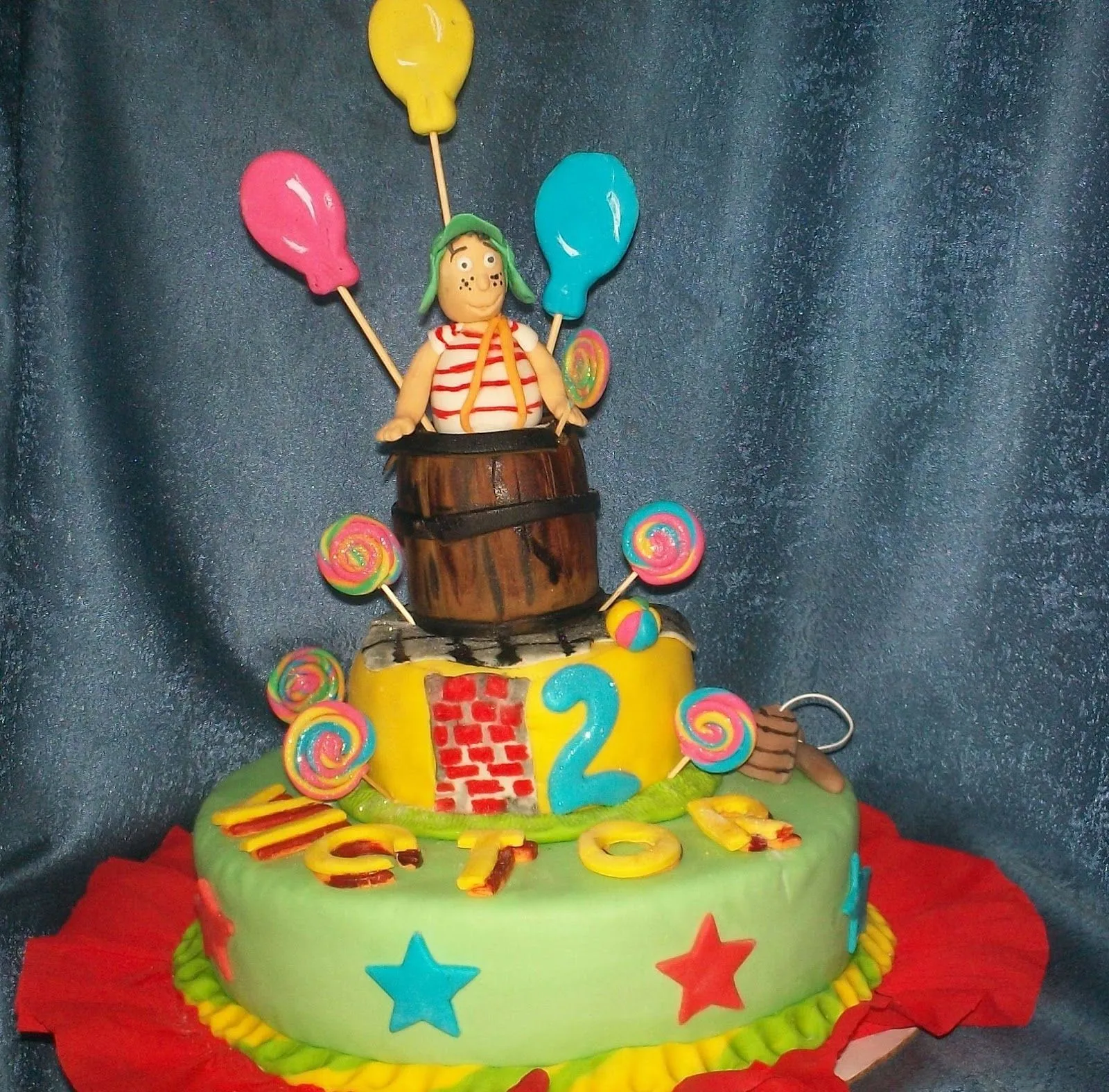 REPOSTERIA ARTESANAL MARIJO 0426-9159361: Tortas decoradas Chavo ...