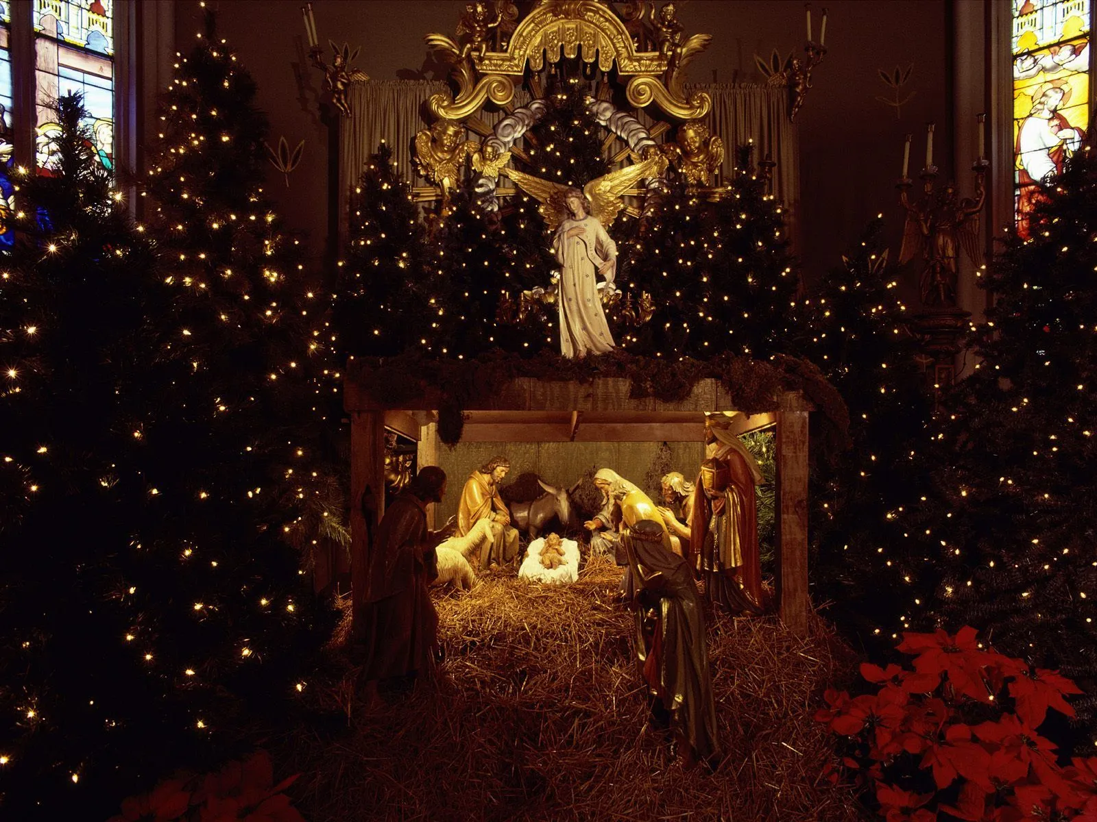 Representacion del nacimiento de Jesus - New Wallpapers HD