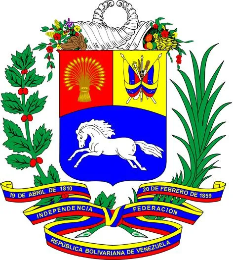 Escudo nacional de venezuela blanco y negro - Imagui