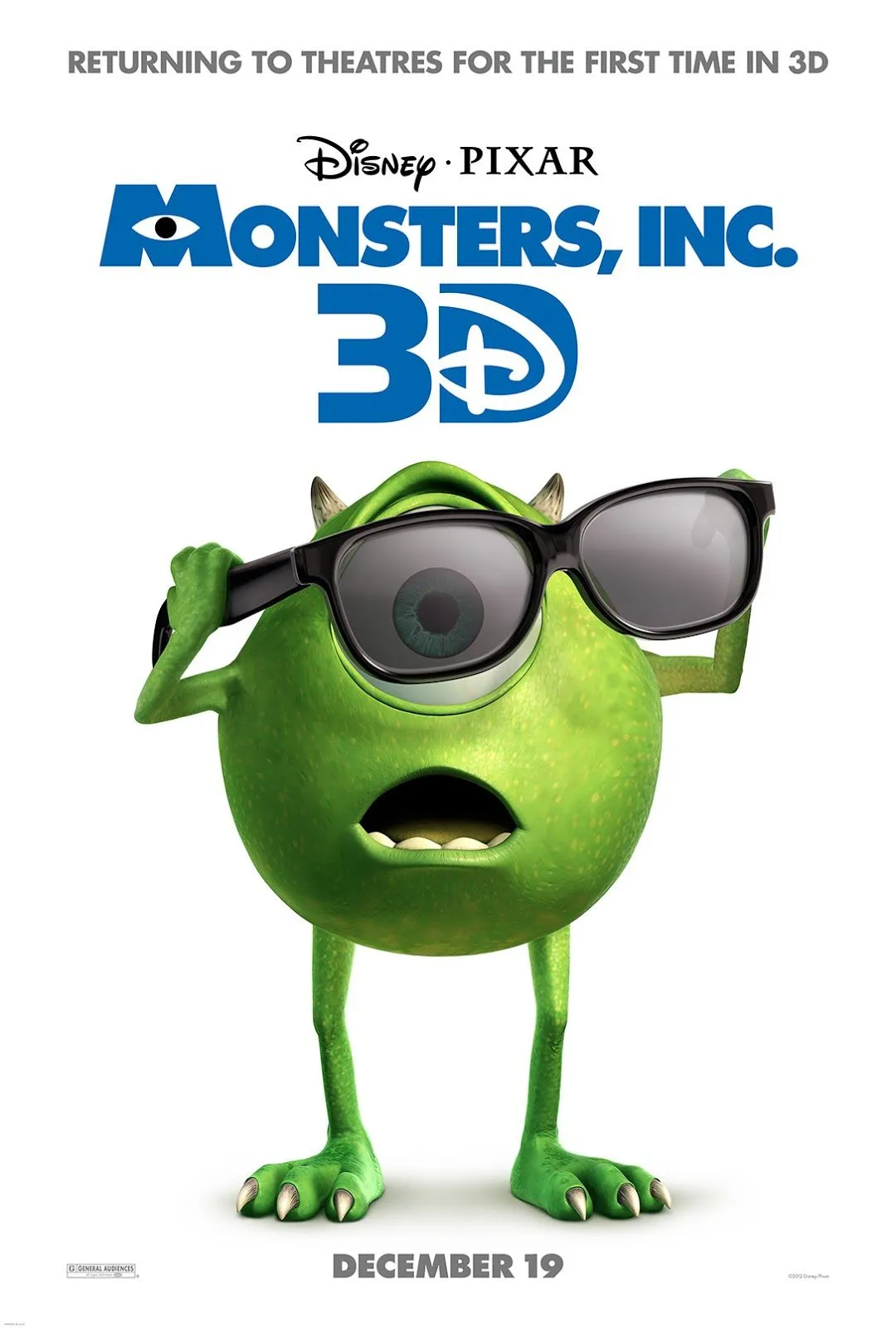 Reseña: Monsters Inc. 3D | SÓLO SANGRONS
