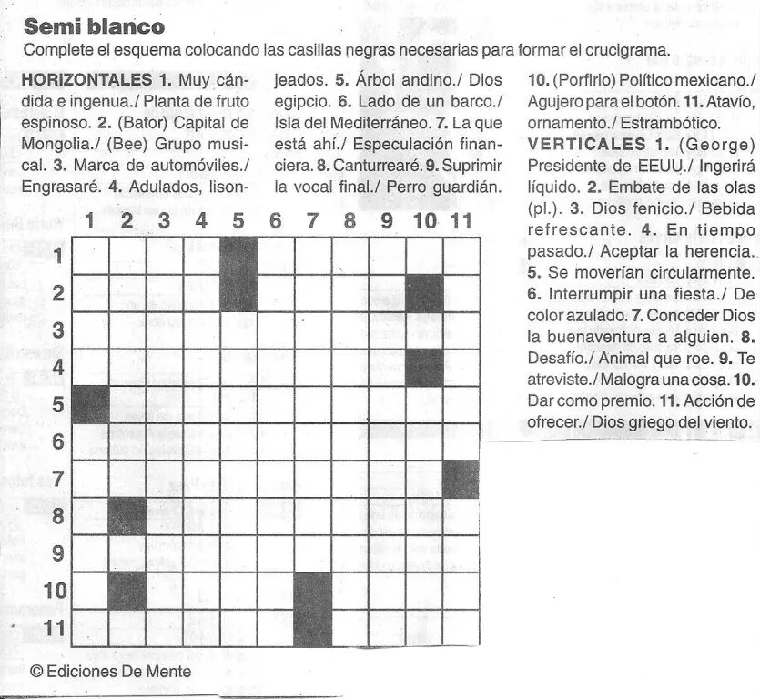 Cómo resolver sopas de letras (crucigramas) completamente ...