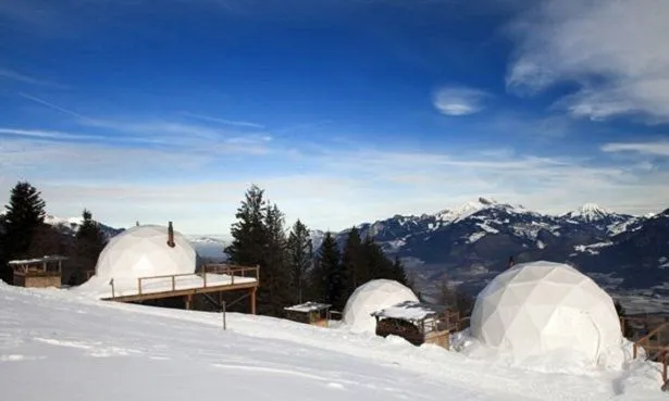 Un resort de iglús en Suiza