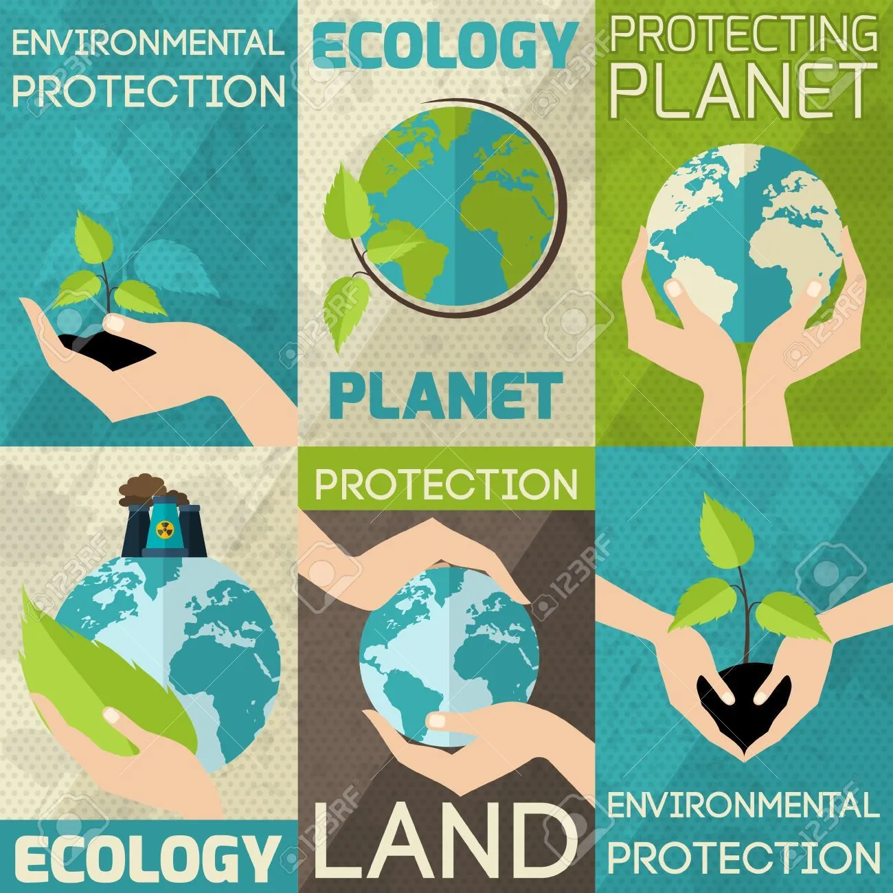 Resultado de imagen para afiches sobre cuidado del medio ambiente italia |  Recycle poster, Environment logo, Vector free