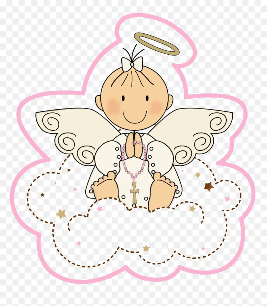 Resultado De Imagen Para Dibujos De Angelitos Bebes - Angeles Imagenes De  Mi Bautizo Para Niña, HD Png Download - 930x1024 PNG - DLF.PT