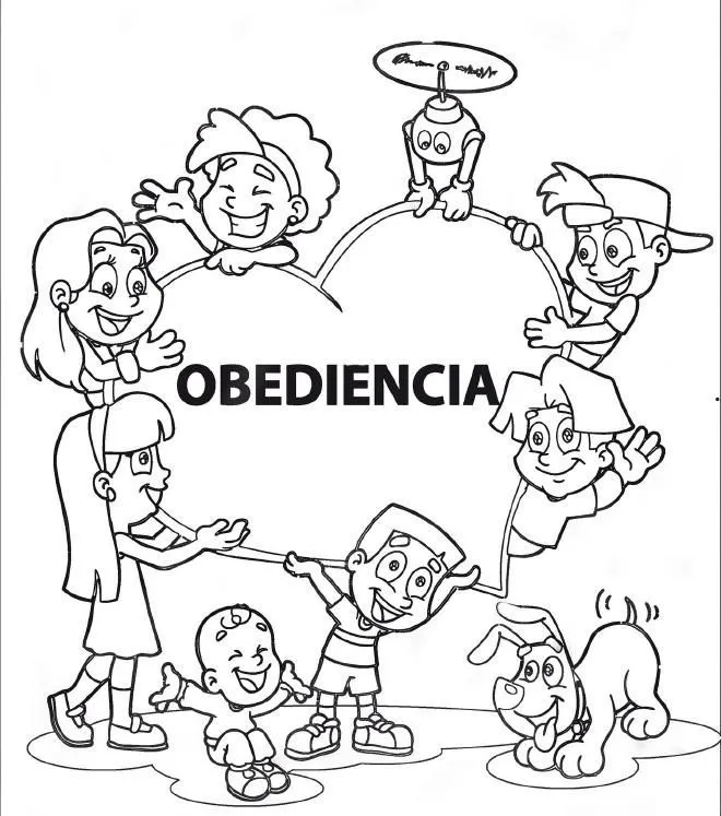 Resultado de imagen para la obediencia para colorear | Desenho evangélico  infantil, Atividades bíblicas infantil, Desenhos biblicos infantil