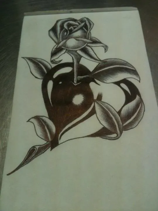 Resultado de imagen para ROSAS, CORAZON Y ESPINAS a lapiz faciles | Dibujos de corazones, Dibujos, Dibujos detallados